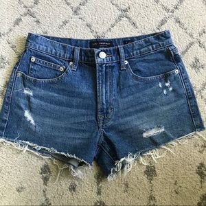 Lucky Brand The Cut Off Denim Shorts
